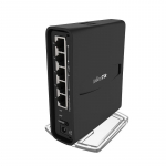 &bdquo;Mikrotik hAP ac&sup2;&ldquo; 1167 Mbps, juodas, maitinimas per Ethernet (PoE)