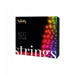 TWINKLY Strings 600 (TWS600STP-BEU) i&scaron;maniosios kalėdinės eglutės lemputės, 600 LED RGB, 48 m