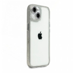 iLike Apple iPhone 14 žvaigždutės formos akrilinis dėklas, baltas