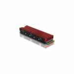 AXAGON CLR-M2 passive - M.2 SSD 80mm SSD ALU body silicone thermal pads