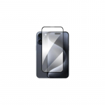 &bdquo;Evelatus Apple iPhone 15 Pro Max 2.5D&ldquo; pilnai apsauginis stiklas, antistatinis, &scaron;viesiai juodas