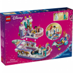 Žaislų Rinkinys - LEGO Disney 43299 Ariel's Royal Wedding Boat 519 Pieces, 4 Minifigures, Multicolor