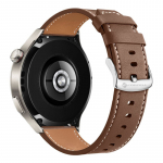 Dirželis &bdquo;Samsung Galaxy Watch Forcell F-Design FS21&ldquo; su skylutėmis, ekologi&scaron;ka oda, 22 mm, rudas