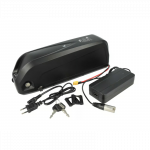 Elektrinio dviračio akumuliatorius pakeičia &bdquo;Hailong&ldquo; apatinį vamzdį, 48 V, 15,6 Ah