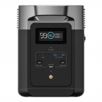 Komplektas: &bdquo;EcoFlow Delta 2&ldquo; elektrinė + 220 W fotovoltinė panelė.