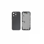 Telefono vidurinis rėmelis, korpusas skirtas Apple iPhone 16 Pro Black Titanium