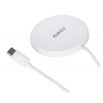Belaidis Įkroviklis - Aueky Aircore Magnetic LC-A1 QI USB-C 15W Baltas