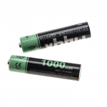 2x VHBW AAA mikro baterijos po 1000 mAh
