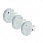 3 x sagos formos baterijos, Maxell CR2050HR, skirtos modeliams, saulės lempoms ir kt. - 0,35 Ah 3 V ličio jonų