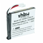 Baterija, skirta &bdquo;Logitech H800&ldquo; ir kt. L/N: 1109, AHB472625PST, 533-000067 - 230 mAh 3.7 V Li-polymer
