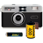 Juostinis Fotoaparatas - Novocolor Swiss+Go 35 mm Juodas