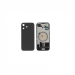 iPhone 17 telefono galinis dangtelis Juoda spalva (be logo)