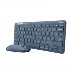 TRUST LYRA KEYBOARD +MOUSE WRL BLUE (24937)