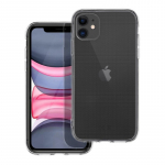 iPhone 11 dėklas, skaidrus, 2 mm (apsauga nuo kameros), permatomas