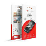 Grūdintas stiklas iPhone 15 PLUS Forcell matinis stiklas, juodas