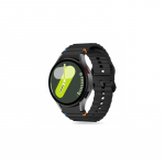 &bdquo;Tech-Protect Galaxy Watch 4 / 5 / 5 Pro / 6 / 7 / FE&ldquo; silikoninis sportinis dirželis, juodas