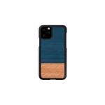 MAN&WOOD SmartPhone dėklas iPhone 11 Pro džinsinis juodas