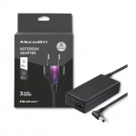 &bdquo;Qoltec 50075.90W&ldquo; maitinimo adapteris, skirtas &bdquo;Asus&ldquo;, 90 W, 19 V, 4,9 A, 5,5 x 2,5 colio, + maitinimo laidas