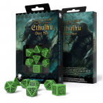 COC The Outer Gods Cthulhu Kauliukų Rinkinys Žalios Ir Juodos Spalvos