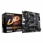 Pagrindinė plok&scaron;tė, GIGABYTE, AMD B550, SAM4, Micro-ATX, DDR4 atmintis, 4 atminties lizdai, B550MDS3HACR2