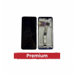 Ekranas skirtas Xiaomi Redmi Note 9S (Note 9 Pro) su rėmeliu / Interstellar Gray / OEM
