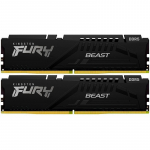 &bdquo;Kingston&ldquo; 16 GB 6000 Mt/s DDR5 CL30 DIMM atmintis (2 vnt. rinkinys) FURY Beast Black EXPO
