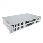 Optinė komutacinė panelė 19" ODF 2U 48 SC simplex / LC duplex priekinė panelė