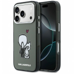 &bdquo;Karl Lagerfeld Karl Choupette Back MagSafe&ldquo; dėklas, skirtas &bdquo;iPhone 17 Pro&ldquo; &ndash; juodas