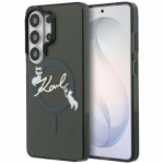 Karl Lagerfeld IML KC Script MagSafe dėklas, skirtas Samsung Galaxy S26 Ultra &ndash; juodas