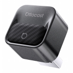 Adapteris - Ottocast CA525-T3 Bevielis CarPlay Ir Android Auto Adapteris USB Juodas