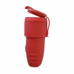 Ilgintuvo lizdas N&L, 3P, 16A, 250V, IP44, raudonos spalvos