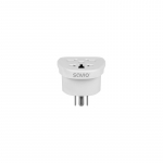 SAVIO kelioninis maitinimo adapteris, pasaulinis lizdas - JAV ki&scaron;tukas, 10A