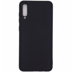 &bdquo;Evelatus&ldquo; &bdquo;Samsung Galaxy A70 Nano&ldquo; silikoninis dėklas, mink&scaron;tas lietimui, TPU, juodas
