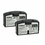 Belaidės ausinės su 2 baterijomis, pakeičiančios &bdquo;Sennheiser BA151&ldquo;, &bdquo;BA150&ldquo;, &bdquo;BA152&ldquo; &ndash; 60 mAh 2,4 V NiMH