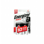 LR14 / C tipo 1,5 V &bdquo;Energizer MAX Alkaline MN1400 / E93&ldquo; baterijos, 2 vnt. pakuotėje.