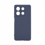 iLike Xiaomi Redmi Note 13 5G Nano silikoninis dėklas, vidurnakčio mėlynas