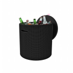 Keter Dārza galdiņ&scaron; / saugojimo kaste Cool Stool brūns (44 x 44 x 44cm) 29200045590