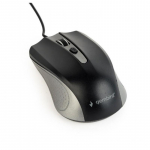 Gembird optical mouse MUS-4B-01-GB 1200 DPI USB Black / spacegray