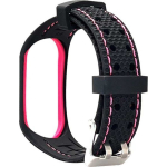 Beline Sport Xiaomi Mi Band 3 / 4 juoda-rožinė