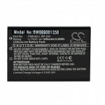 Baterija, tokia kaip FNB-82LI, skirta &bdquo;Yaesu VX-2&ldquo; ir kitiems, 1050 mAh