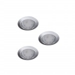 &Scaron;viestuvas įleidžiamas Kanlux Tribis 23847, 3x10W, GU10, pil