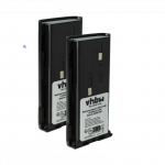 Radijo imtuvas 2x Baterija pakeičia Bidatong BD-15-L - 2000 mAh 7.2 V NiMH