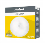 LED naktinė lempa su magnetu, judesio jutiklis, 550 mAh baterija, 68 x 15 mm, USB-C