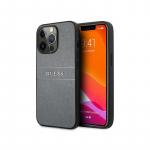 &bdquo;Guess&ldquo; GUHCP13LPSASBGR iPhone 13 Pro / 13 6.1' pilkas / pilkas &bdquo;Saffiano&ldquo; dirželis