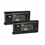 2x radijo imtuvo baterija pakeičia Kenwood KNB-45, KNB-45L, KNB-45Li - 1800 mAh 7,4 V ličio jonų