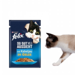 Drėgnas Kačių Maistas - Purina Felix Mix 120x85g