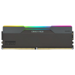 Klevv Cras V RGB KD5AGUA80-64B300G DDR5-6400 CL30 32 GB (2 x 16 GB) operatīvās atmiņas komplekts, melns