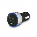 Savio automobilio greito įkrovimo įkroviklis Savio SA-06 / B 3.0A, 2xUSB