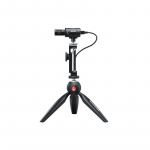 &bdquo;Shure MV88+&ldquo; vaizdo rinkinys, juodas stalo mikrofonas