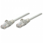 &bdquo;Intellinet&ldquo; tinklo jungiamasis kabelis, Cat5e, 2 m, pilkas, CCA, U / UTP, PVC, RJ45, paauksuoti kontaktai, neužsikim&scaron;ęs